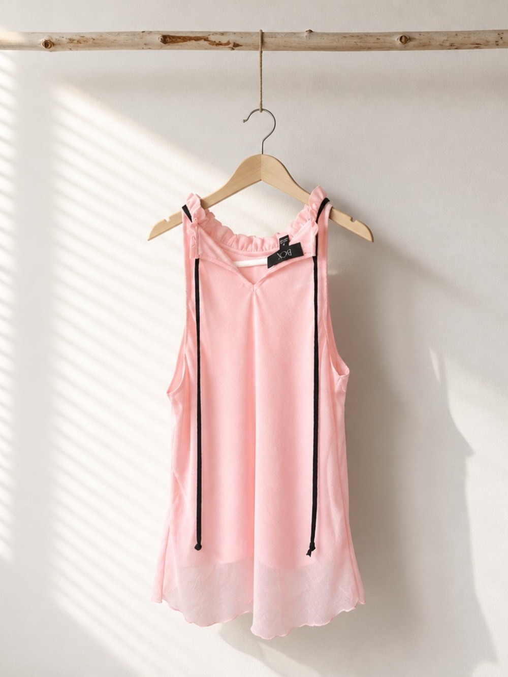 BCX Ruffle Beautiful Blouse - Picture 3 of 4
